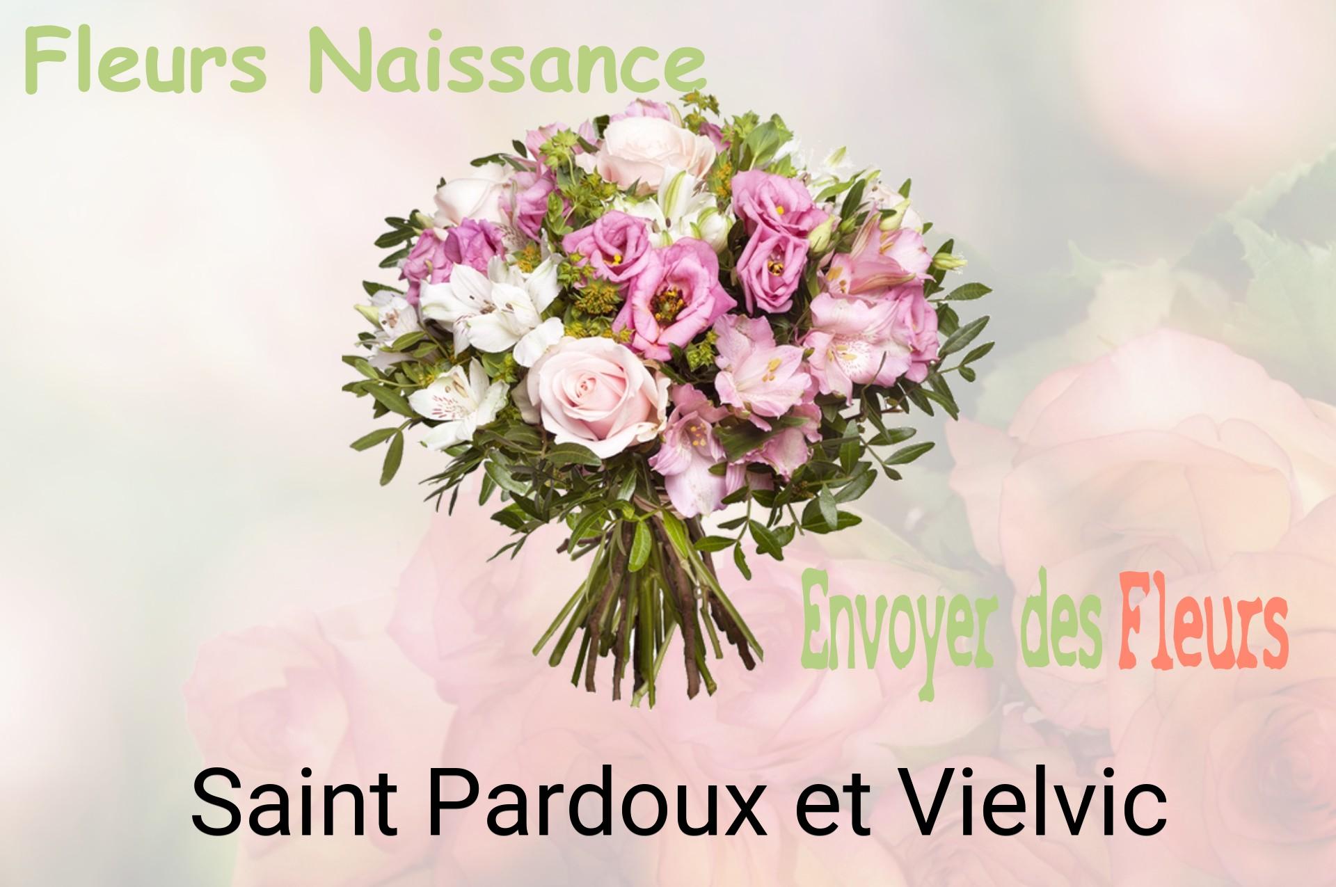 Bouquet de fleurs de naissance livré à Saint-Pardoux-et-Vielvic
