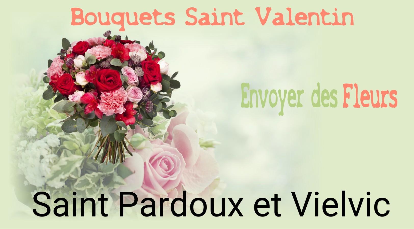 Roses de Saint-Valentin livrées à Saint-Pardoux-et-Vielvic